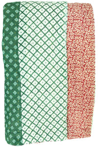 Starlight Kantha Throw Blanket