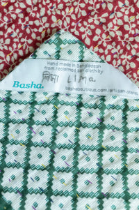 Starlight Kantha Throw Blanket