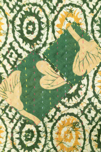 Starlight Kantha Throw Blanket