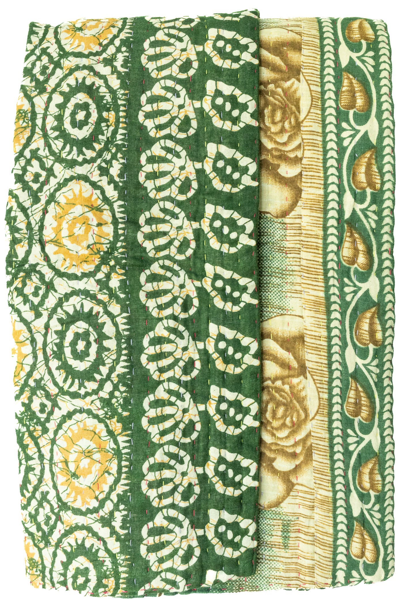 Starlight Kantha Throw