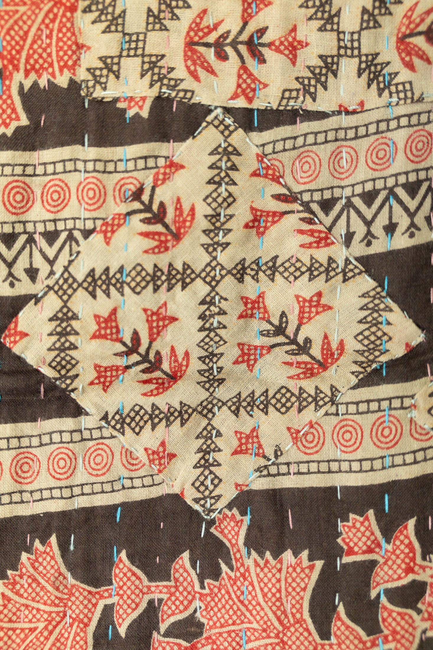 Starry Kantha Throw