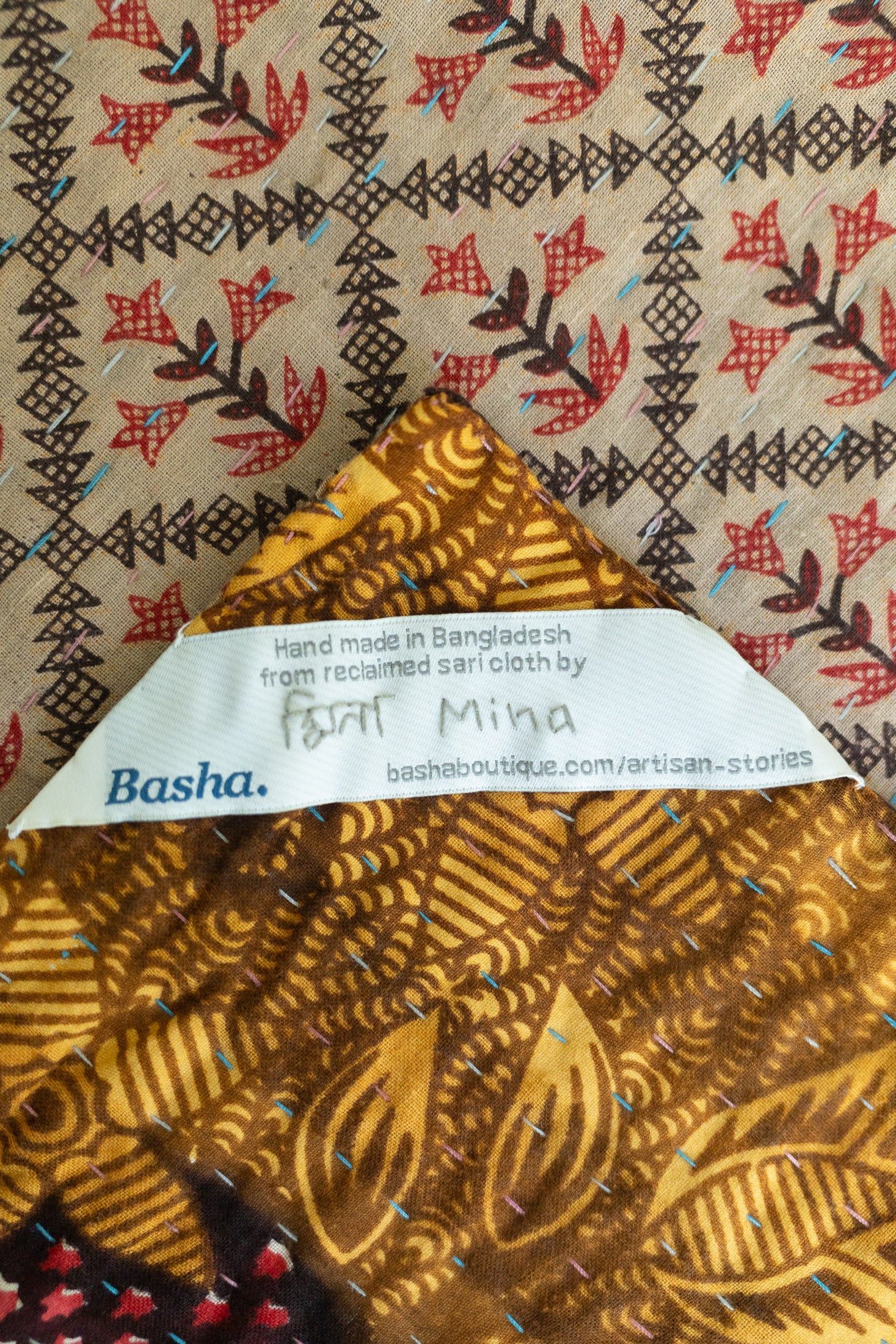 Starry Kantha Throw