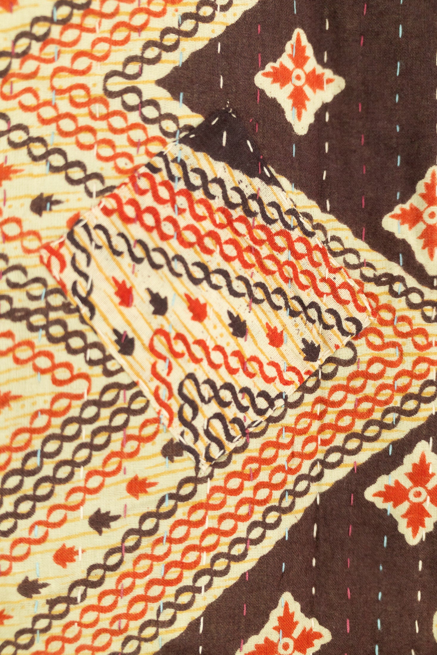 Steady Kantha Throw