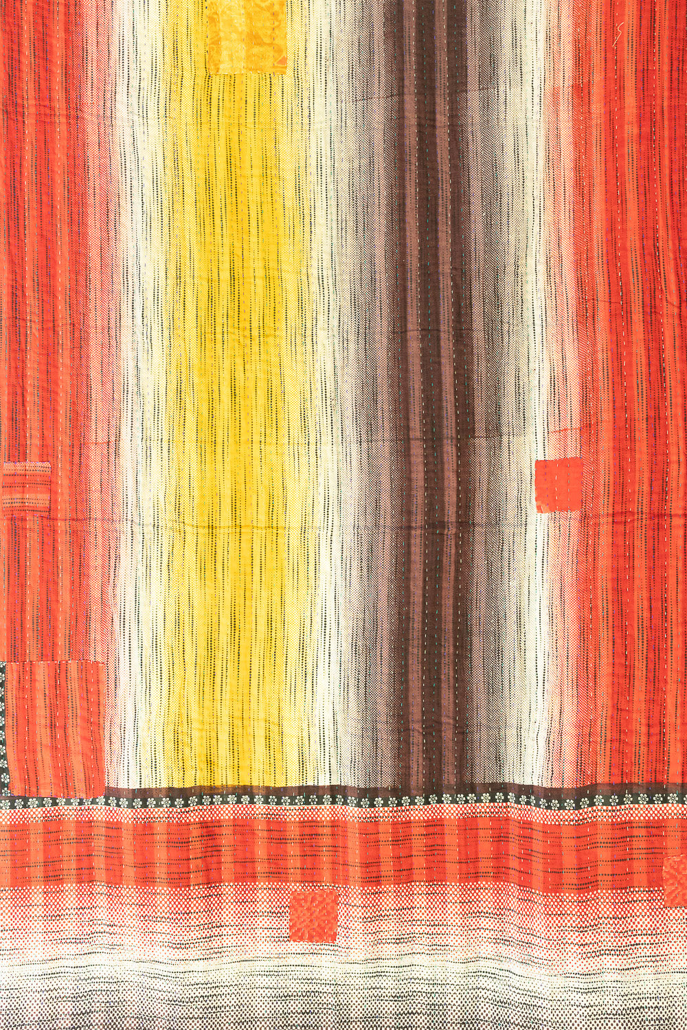 Kantha Throw Bed Quilt