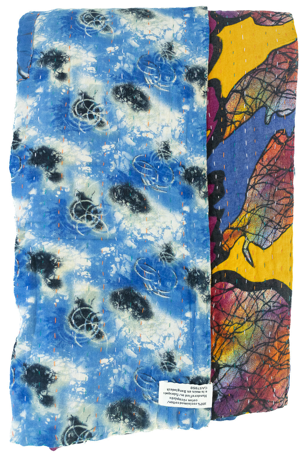 Stillwater Kantha Throw