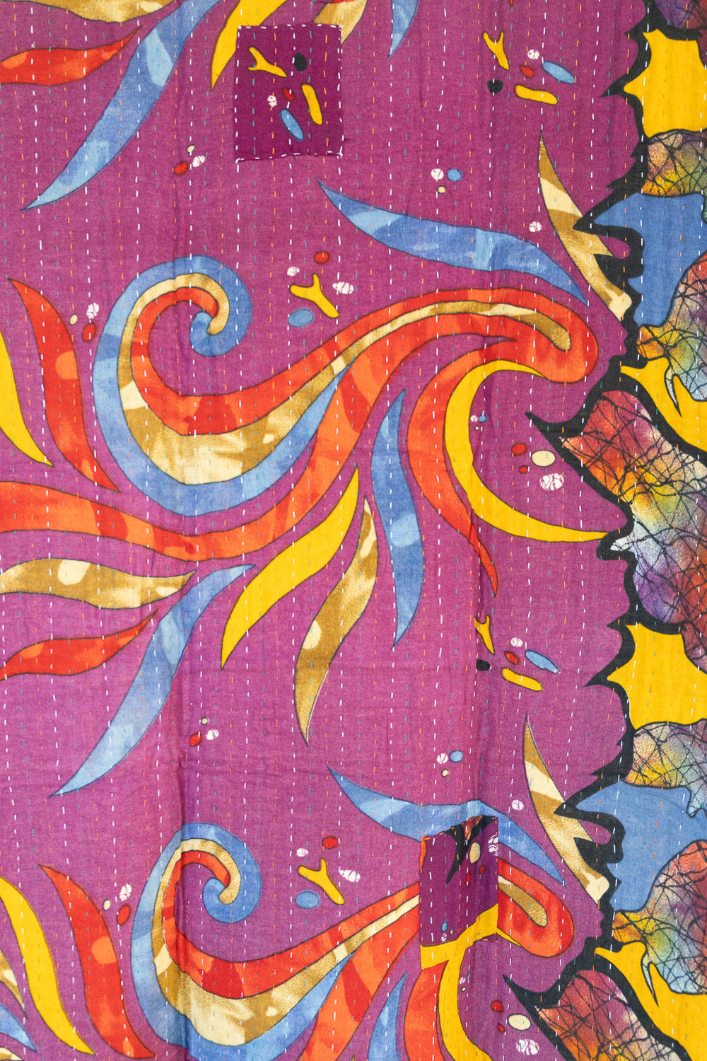Stillwater Kantha Throw