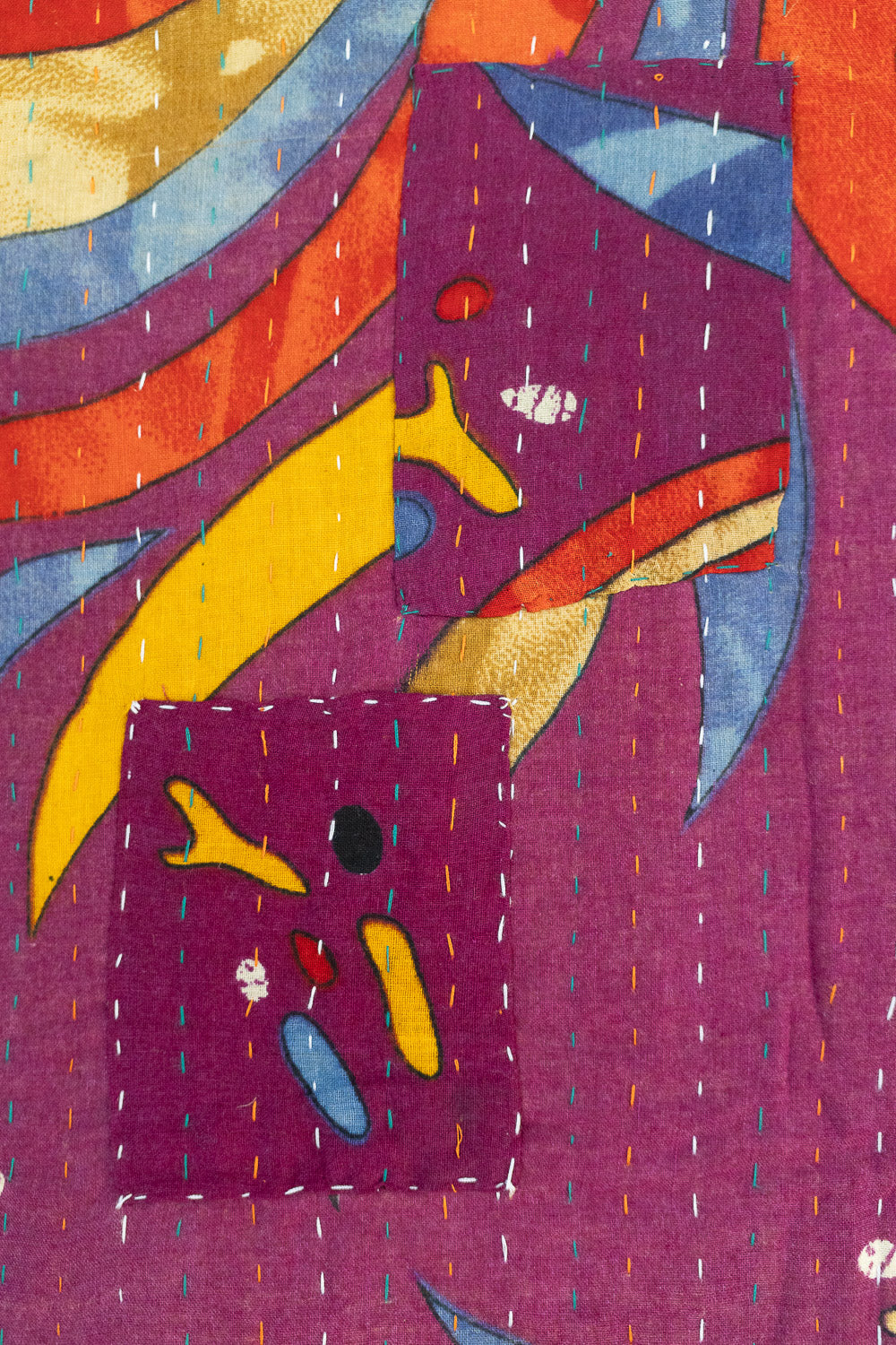 Stillwater Kantha Throw