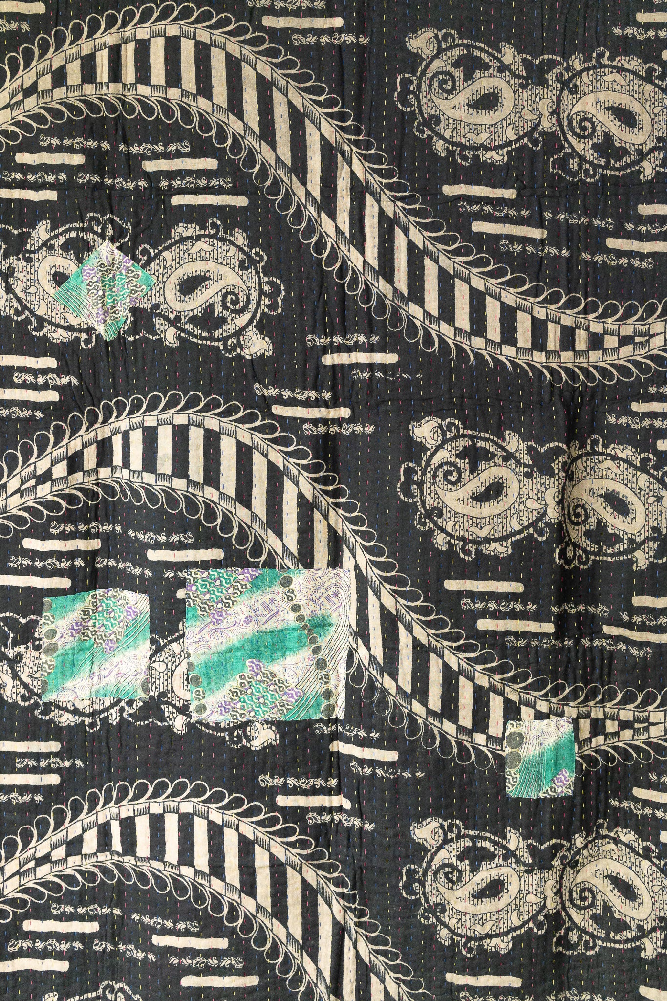 Stillwater Kantha Throw