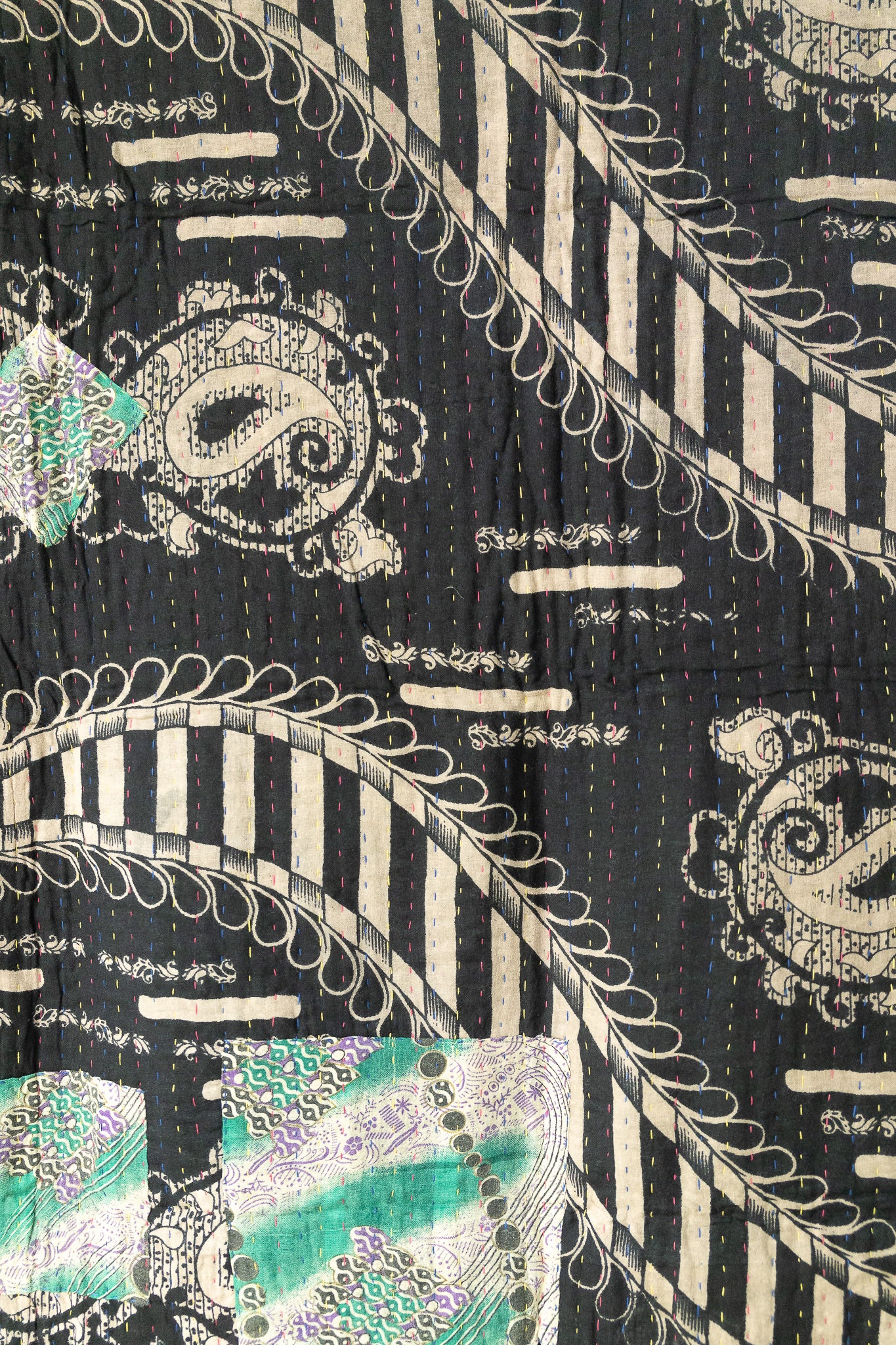 Stillwater Kantha Throw