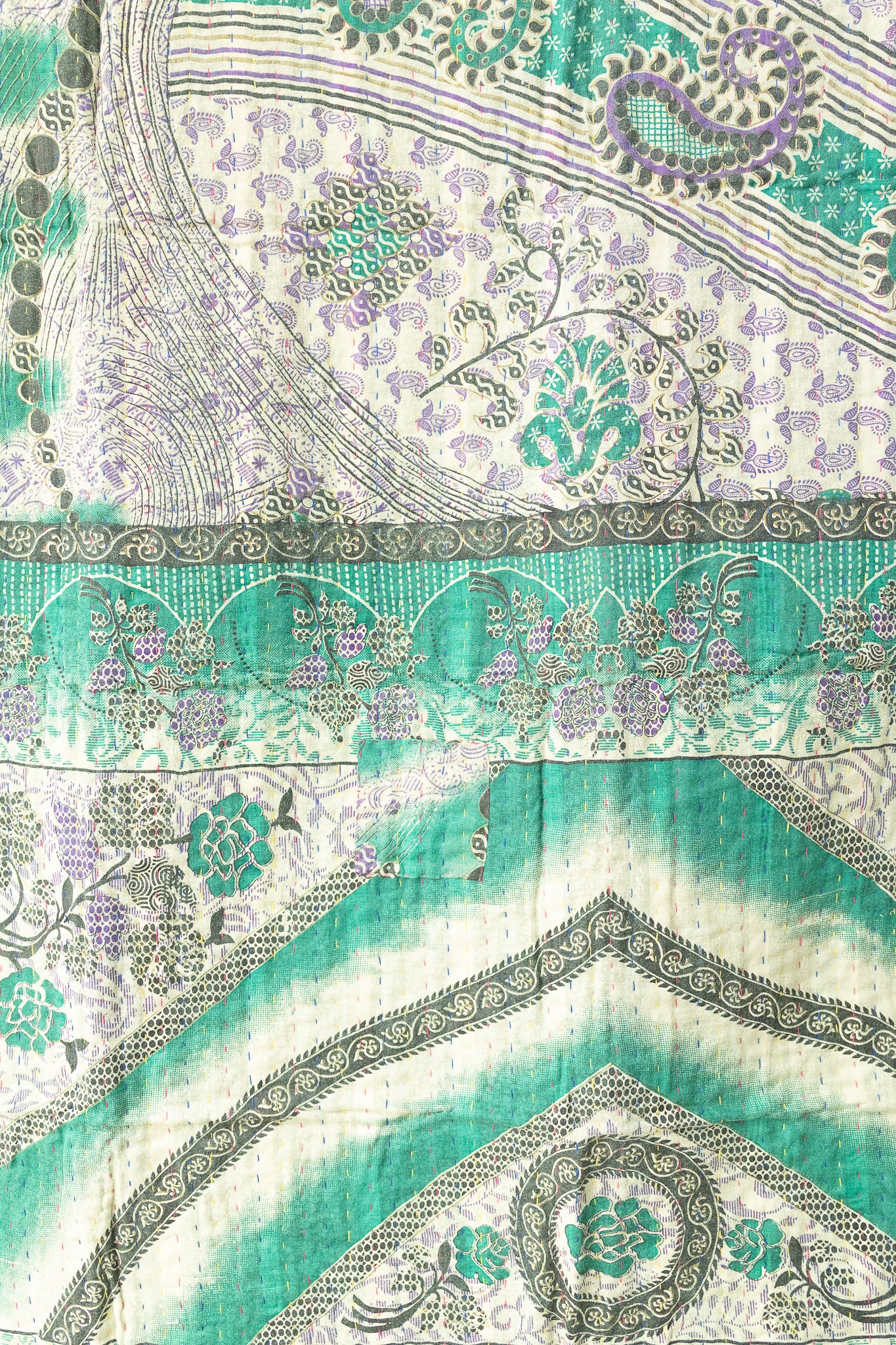 Stillwater Kantha Throw