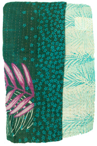 Stillwater Kantha Throw Blanket