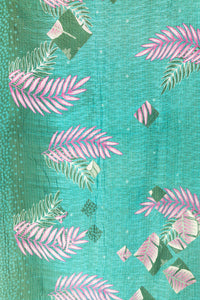 Stillwater Kantha Throw Blanket