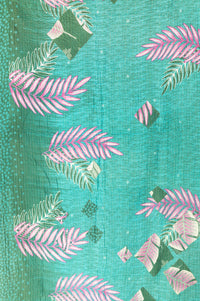 Stillwater Kantha Throw Blanket