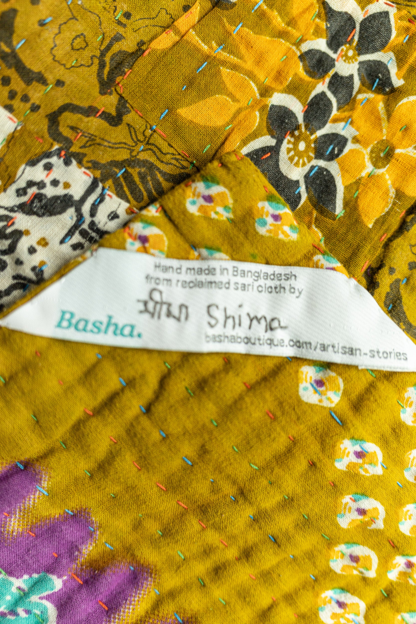 Storybook Kantha Throw