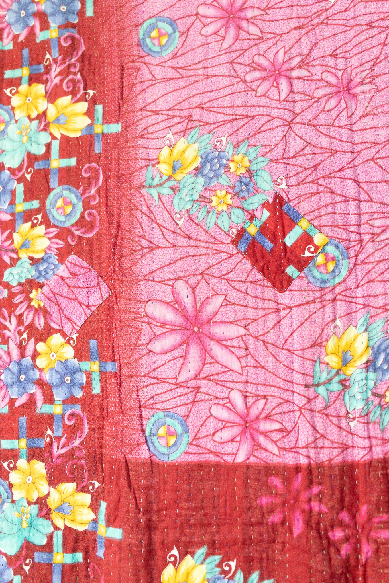 Storybook Kantha Throw