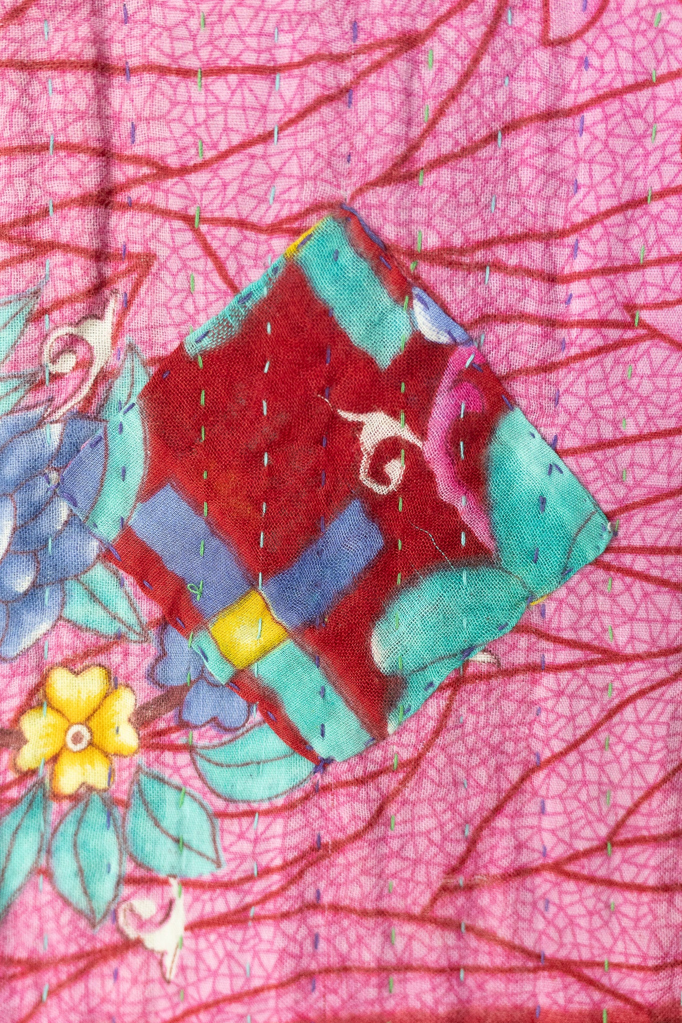 Storybook Kantha Throw
