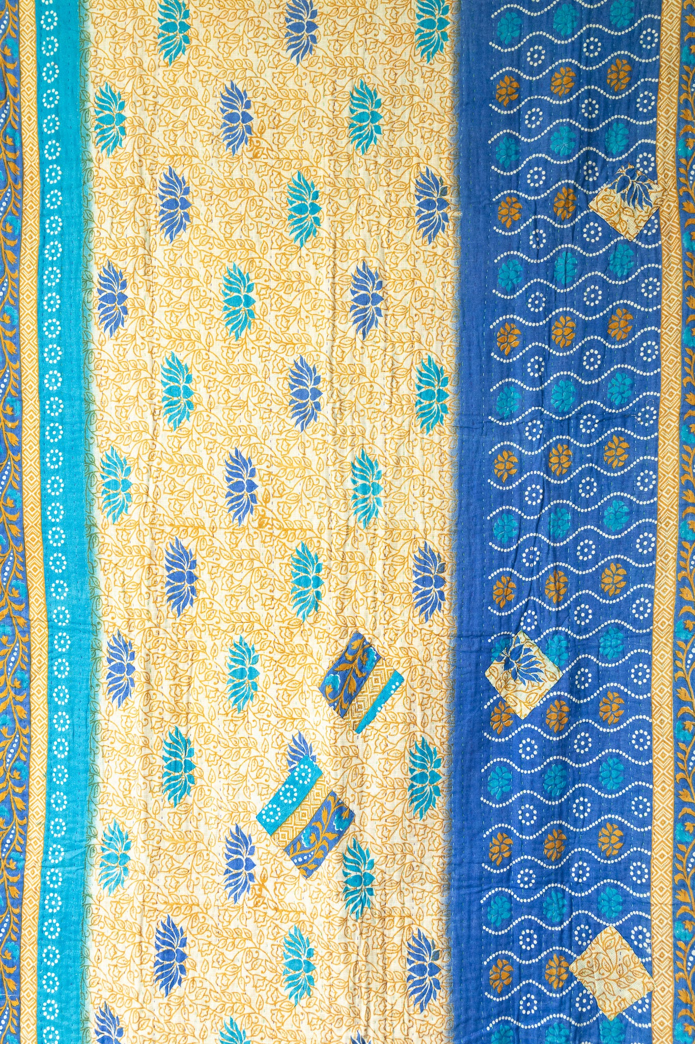 Storybook Kantha Throw