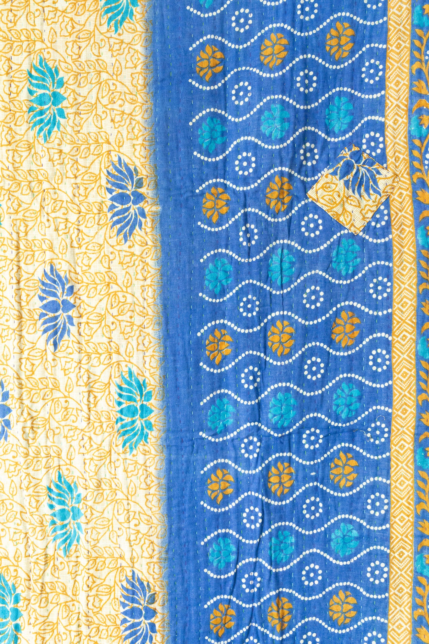 Storybook Kantha Throw
