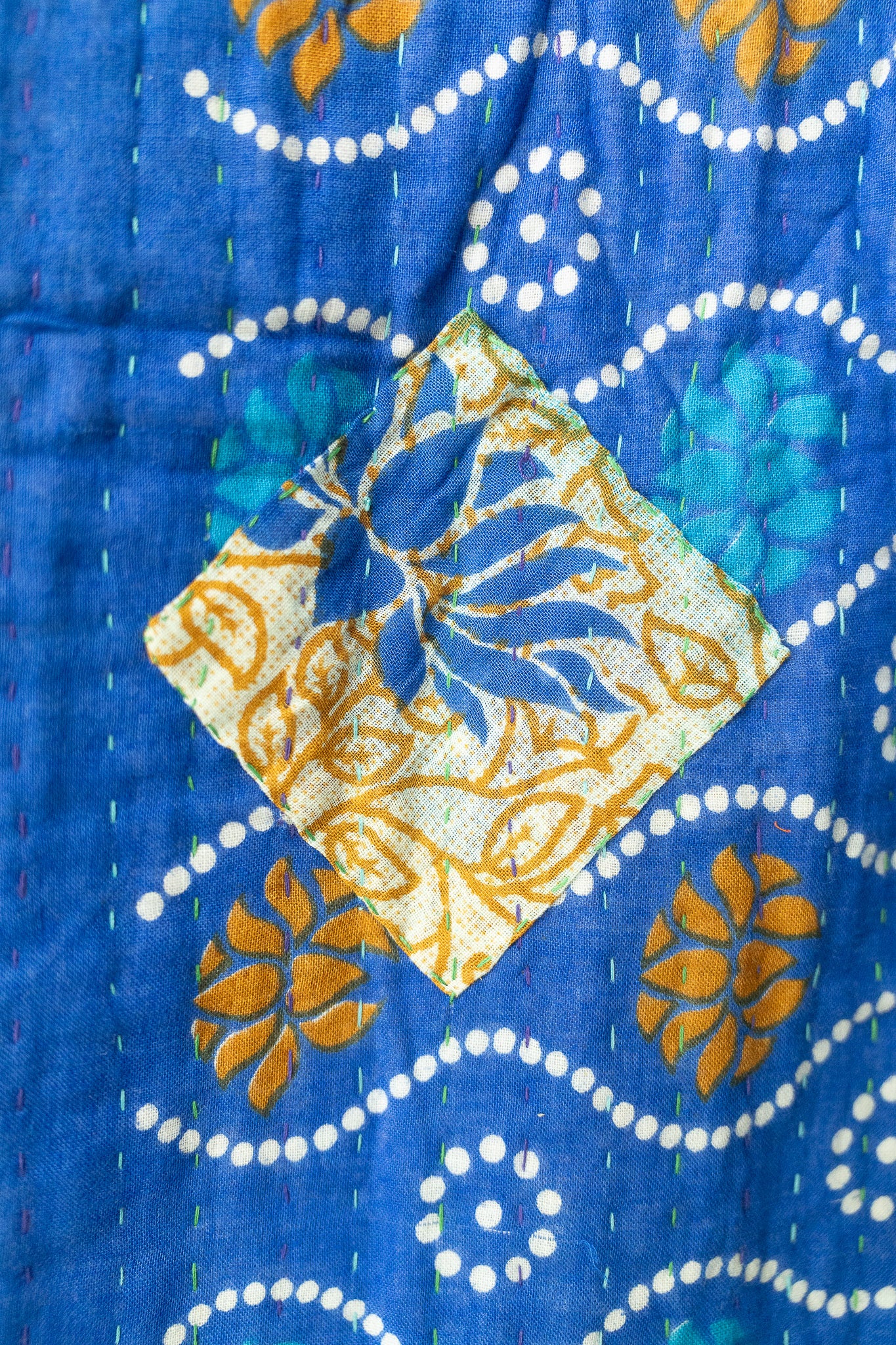Storybook Kantha Throw