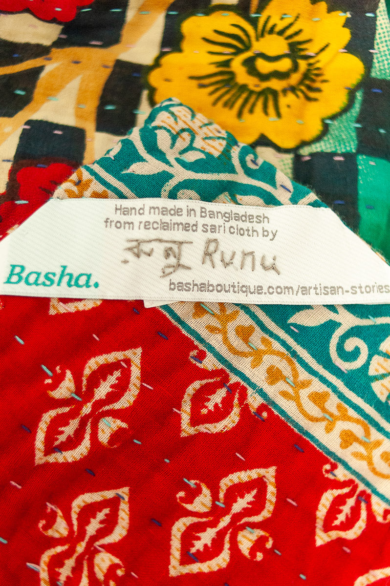 Storyline Kantha Throw