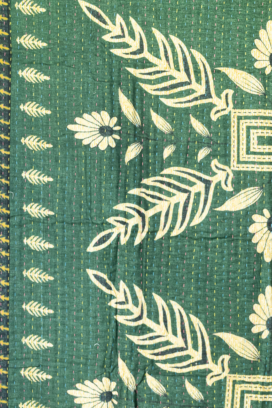 Strength Kantha Throw
