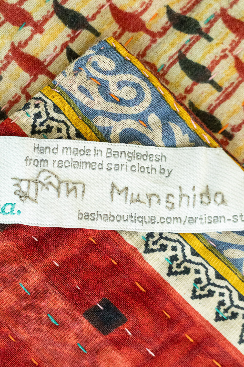 Sufficient Kantha Throw