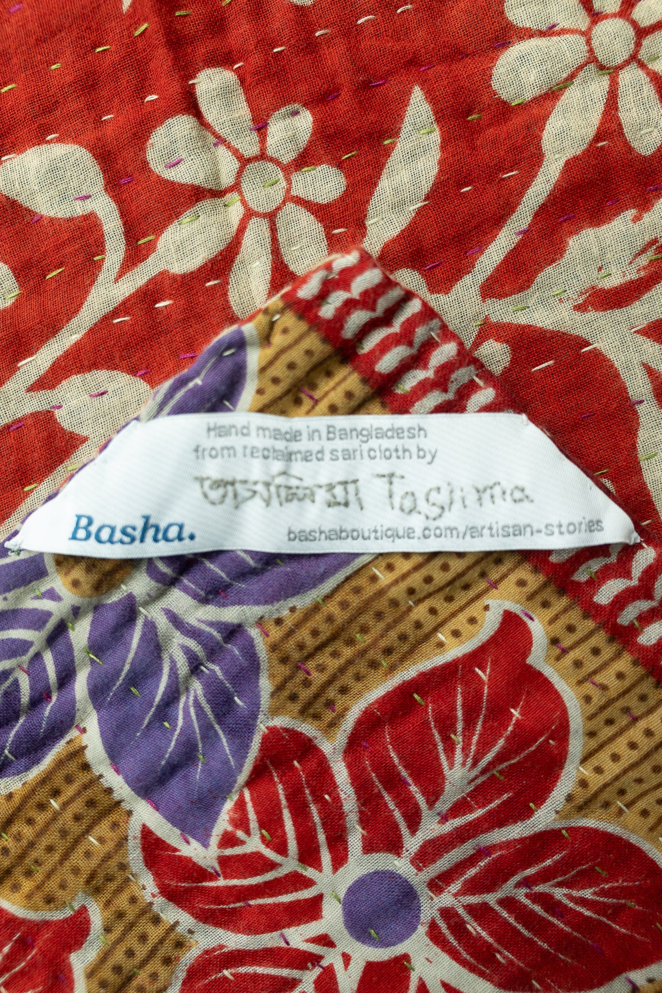 Sufficient Kantha Throw