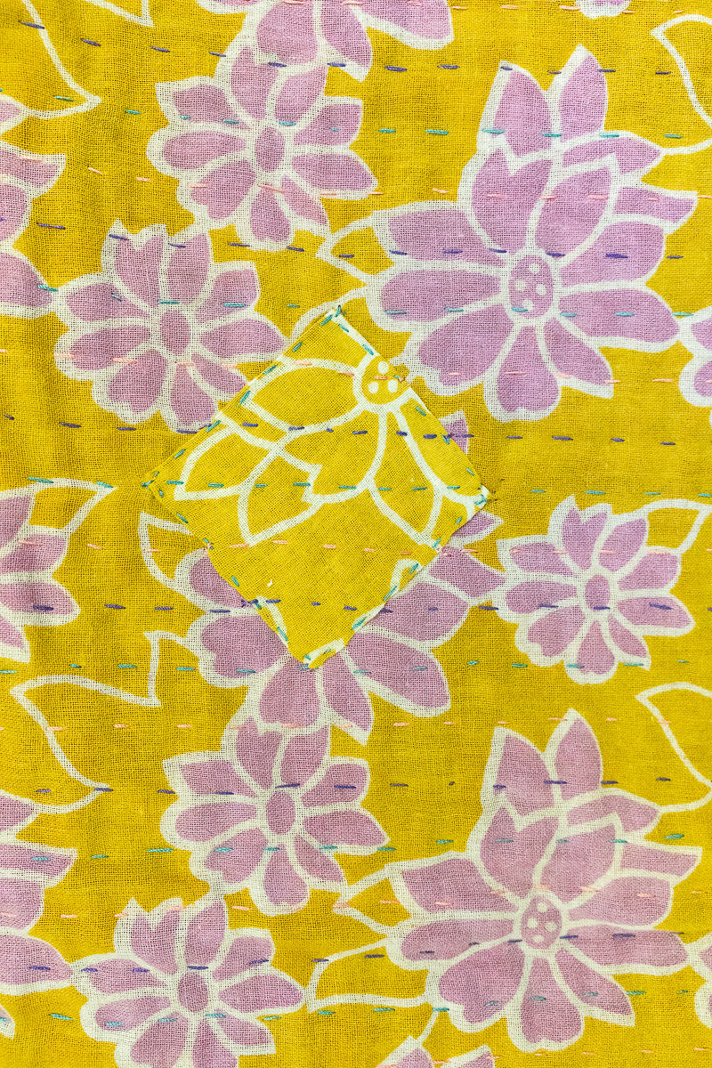 Sugar No. 2 Kantha Baby Blanket