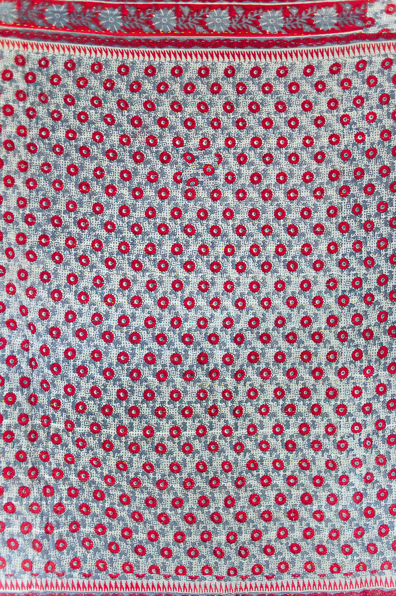 Sugar No. 4 Kantha Baby Blanket