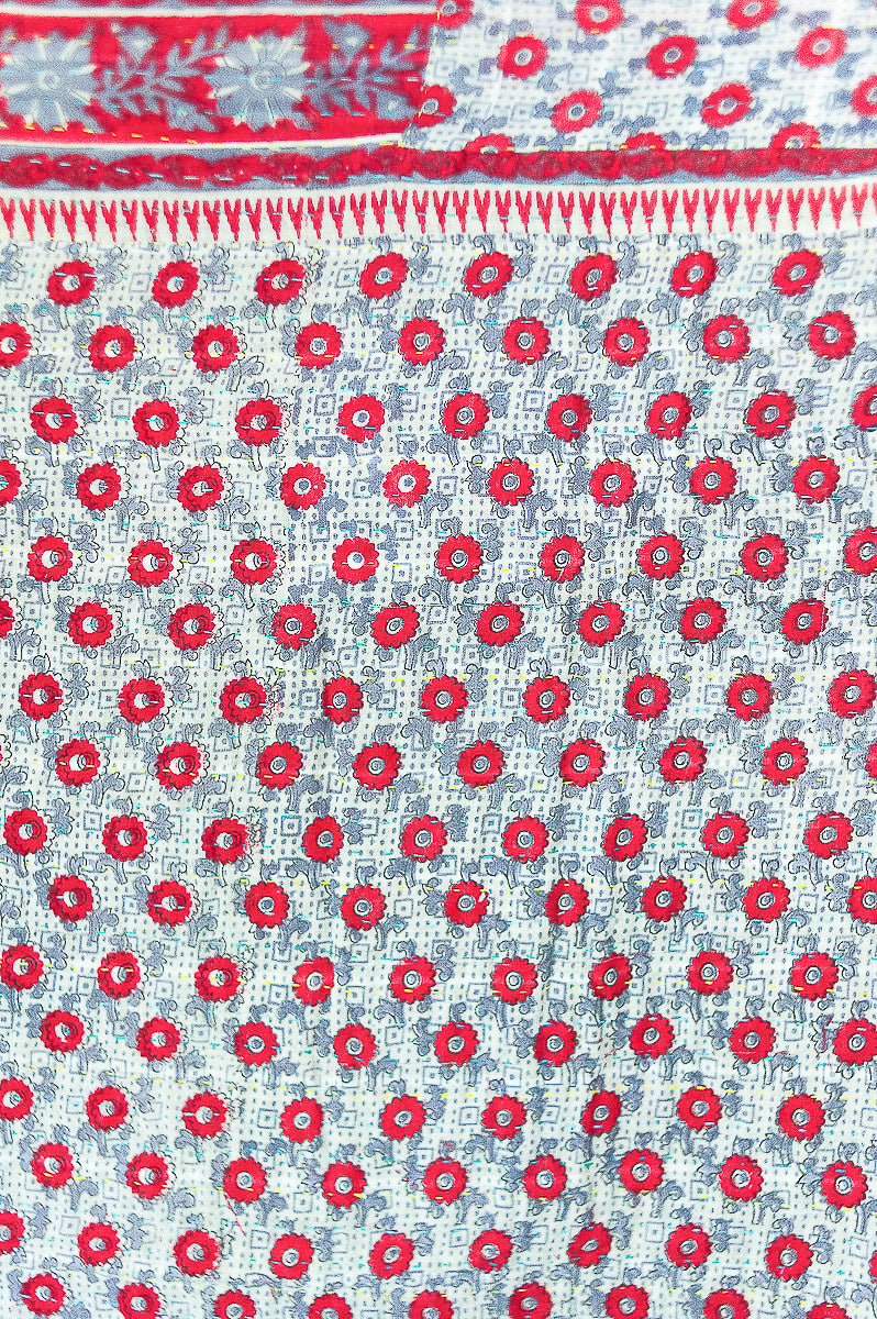 Sugar No. 4 Kantha Baby Blanket