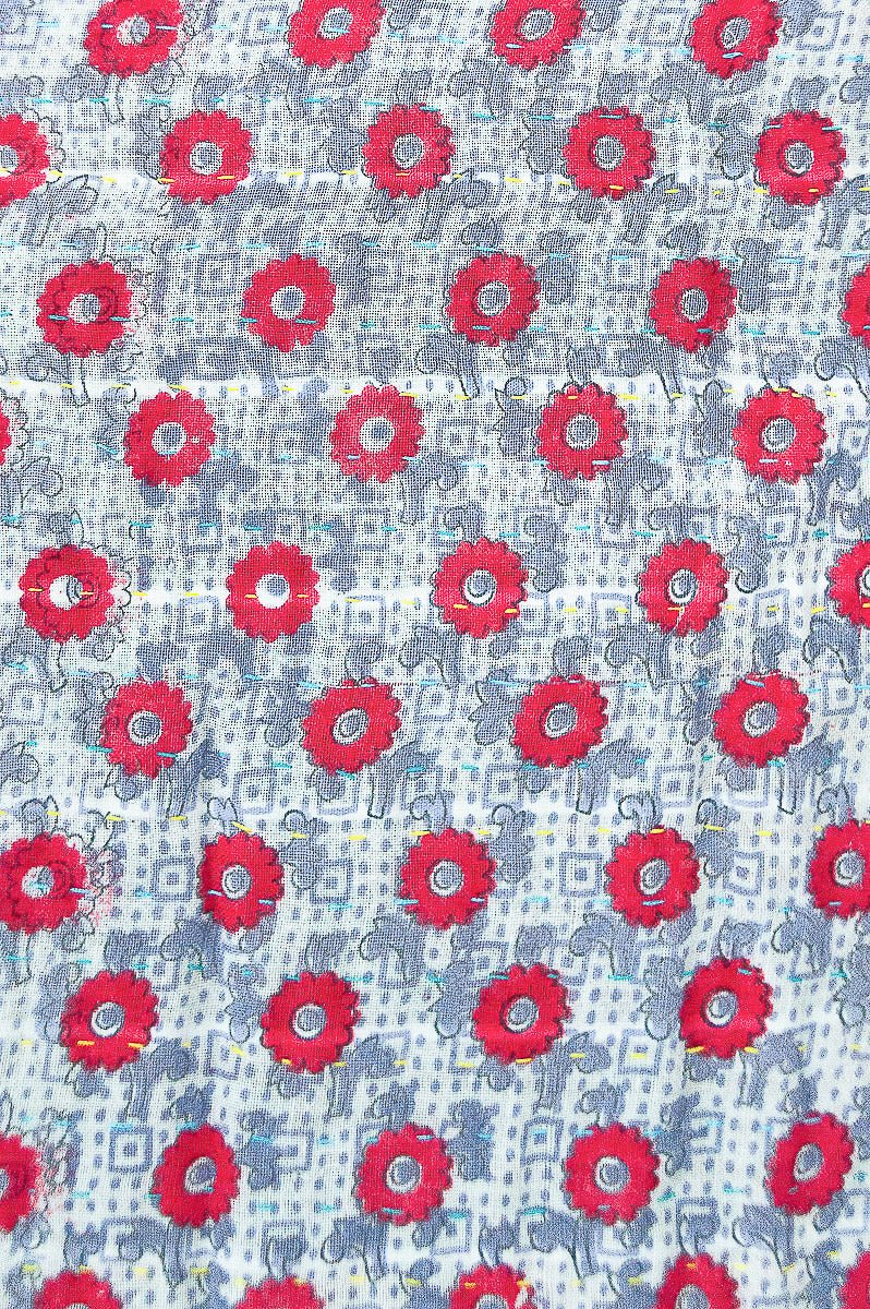 Sugar No. 4 Kantha Baby Blanket