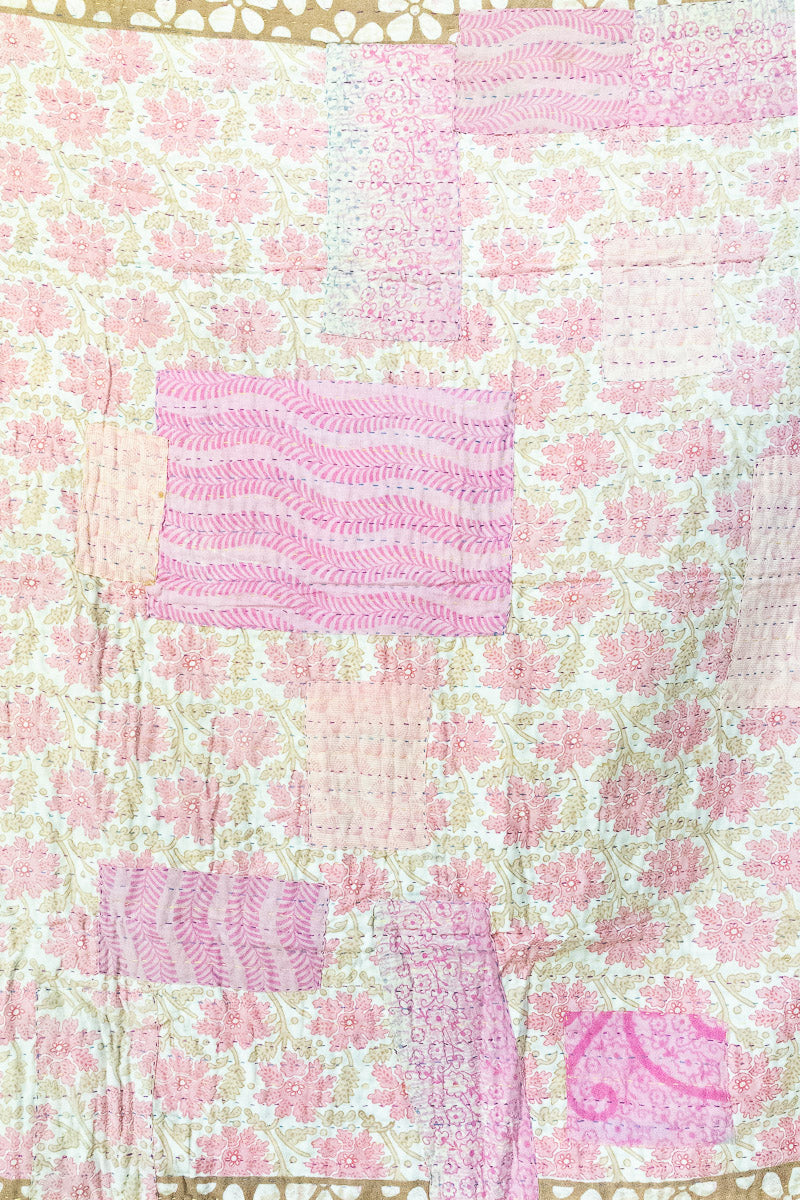 Sugar No. 6 Kantha Baby Blanket