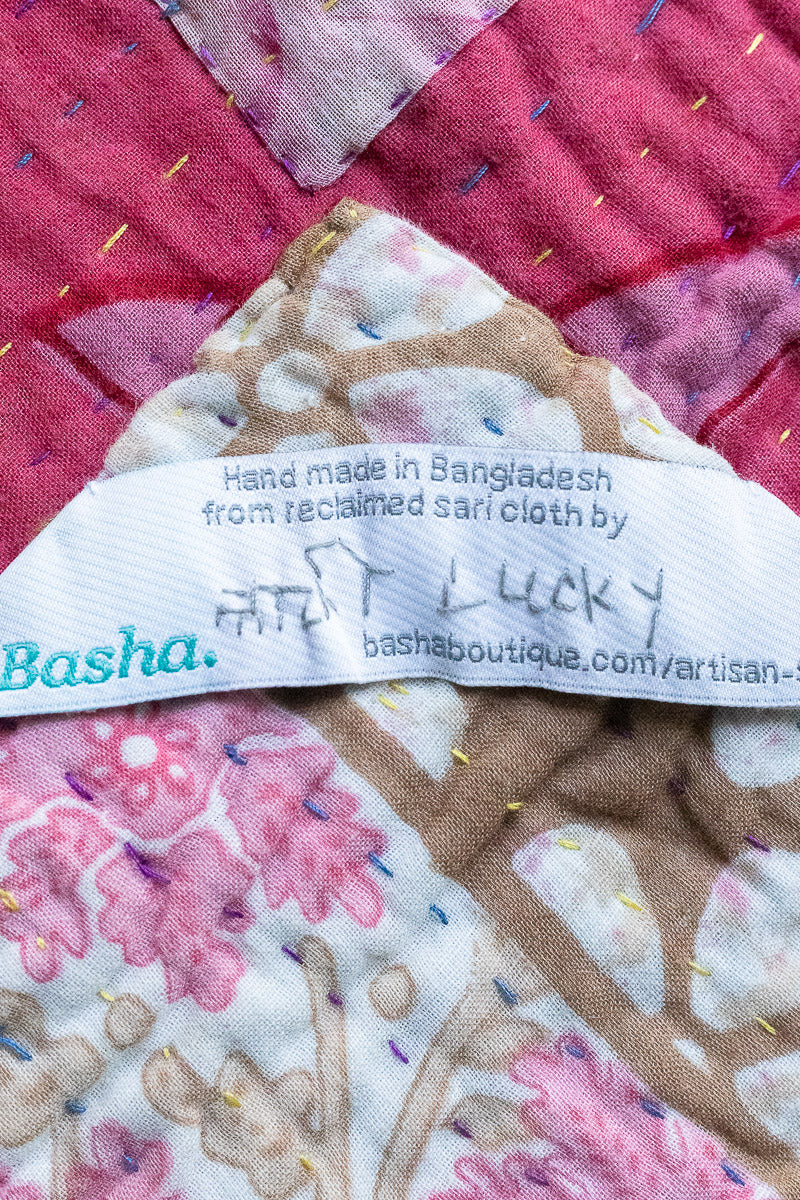 Sugar No. 6 Kantha Baby Blanket