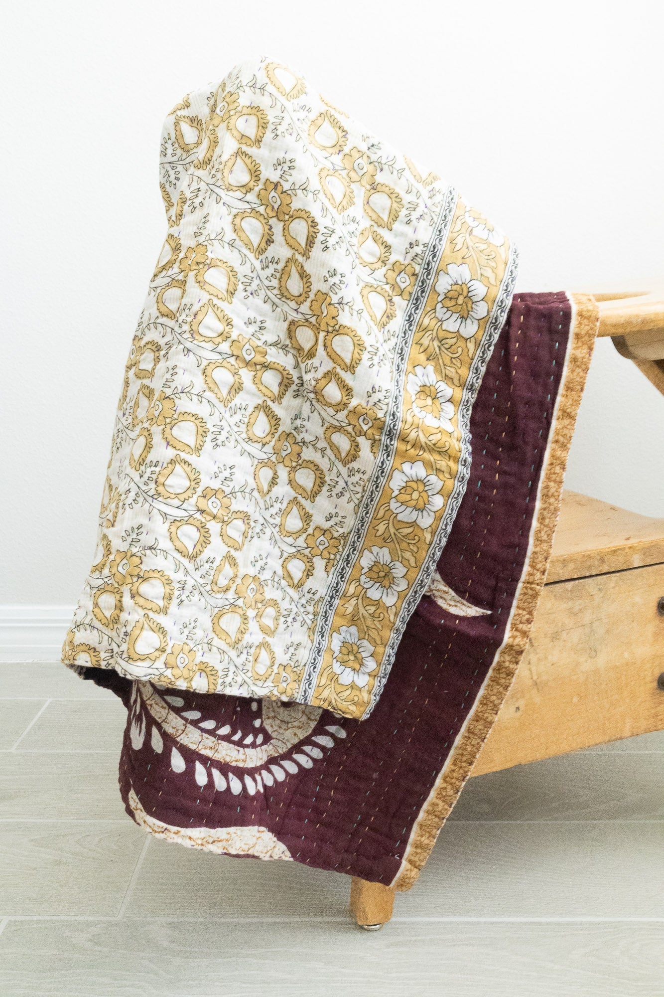 dignify Kantha Baby Blanket Quilt