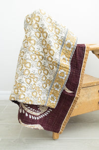 dignify Kantha Baby Blanket Quilt