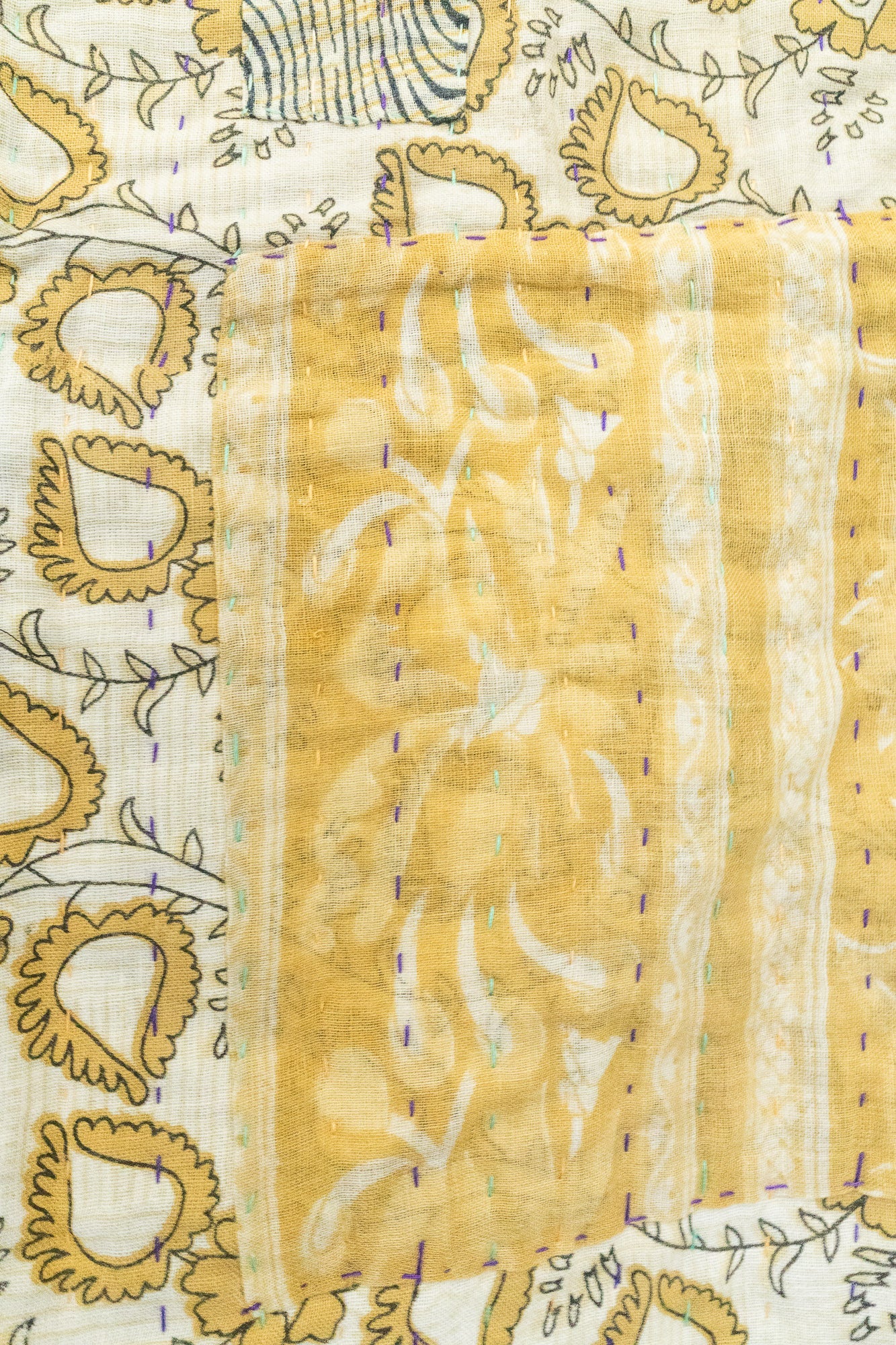 Sugar No. 7 Kantha Baby Blanket