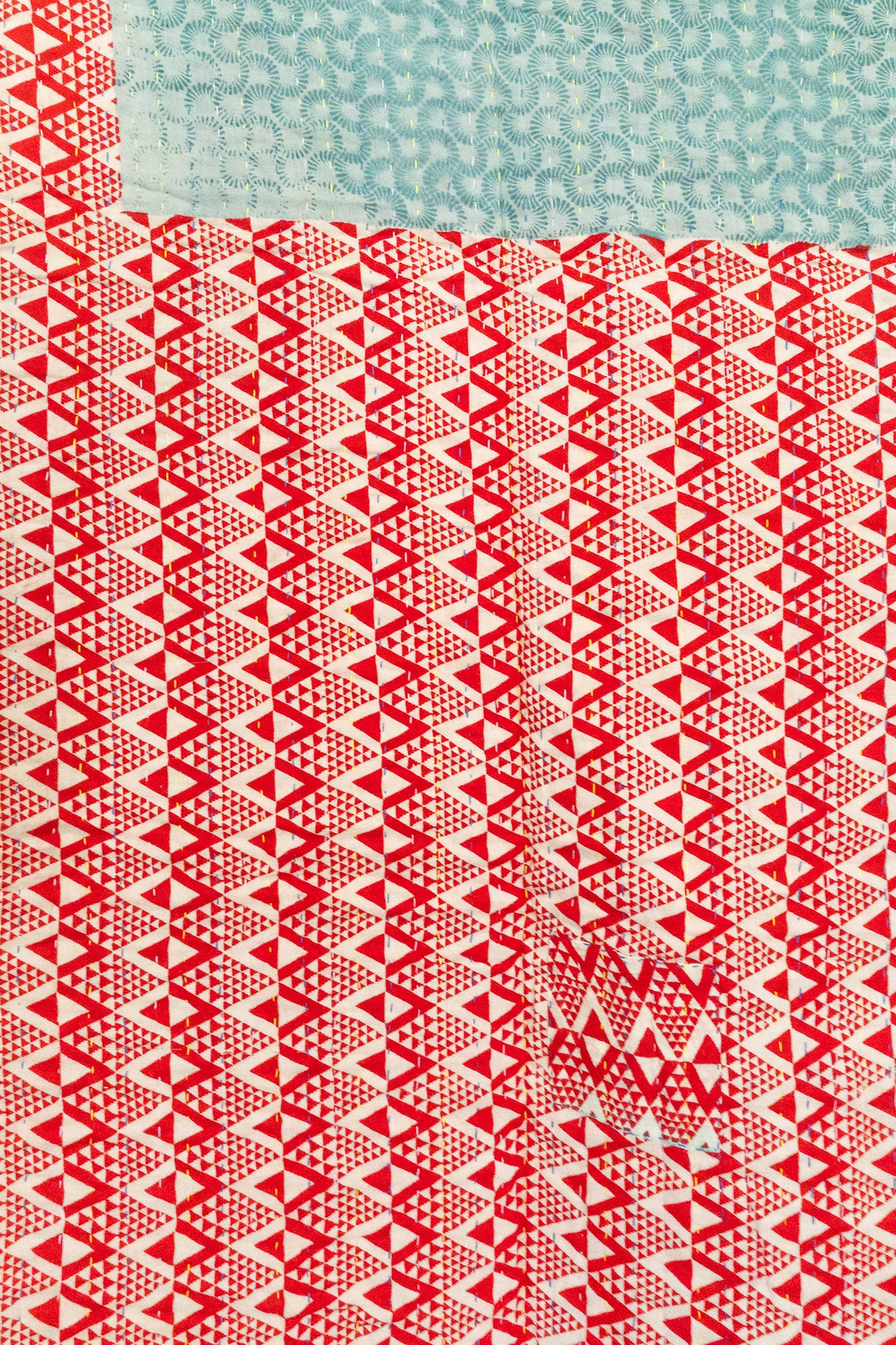 Sugar No. 8 Kantha Baby Blanket