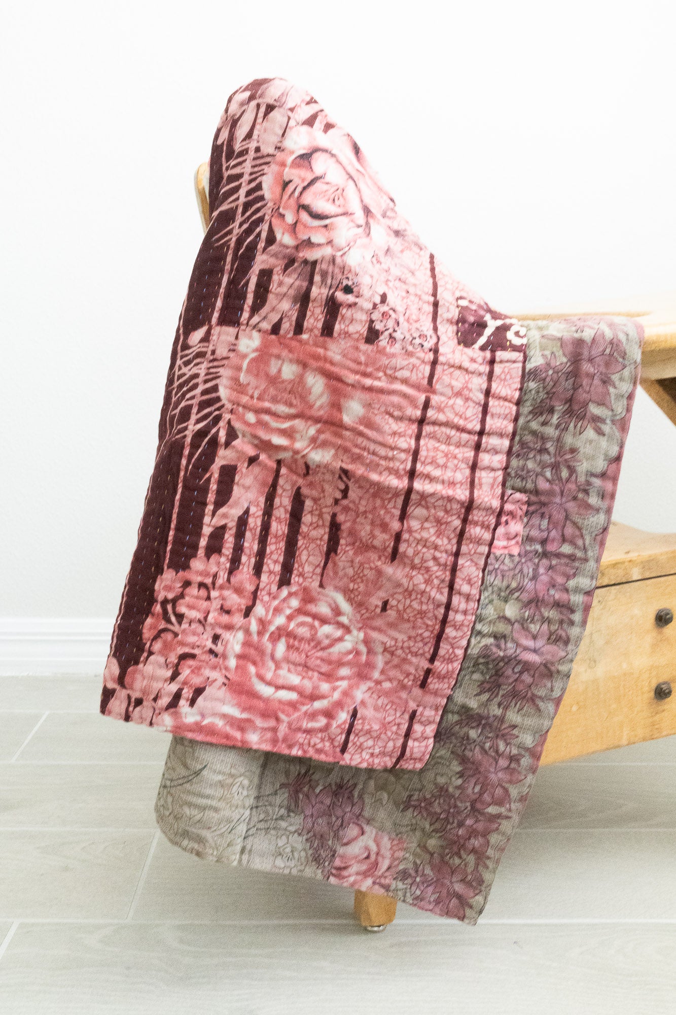 Sugar No. 9 Kantha Baby Blanket