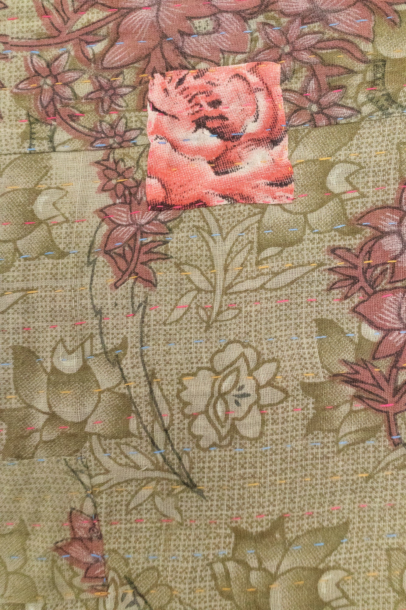 Sugar No. 9 Kantha Baby Blanket