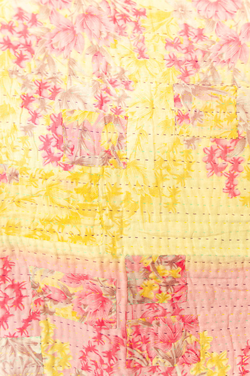 Sugar No. 3 Kantha Baby Blanket