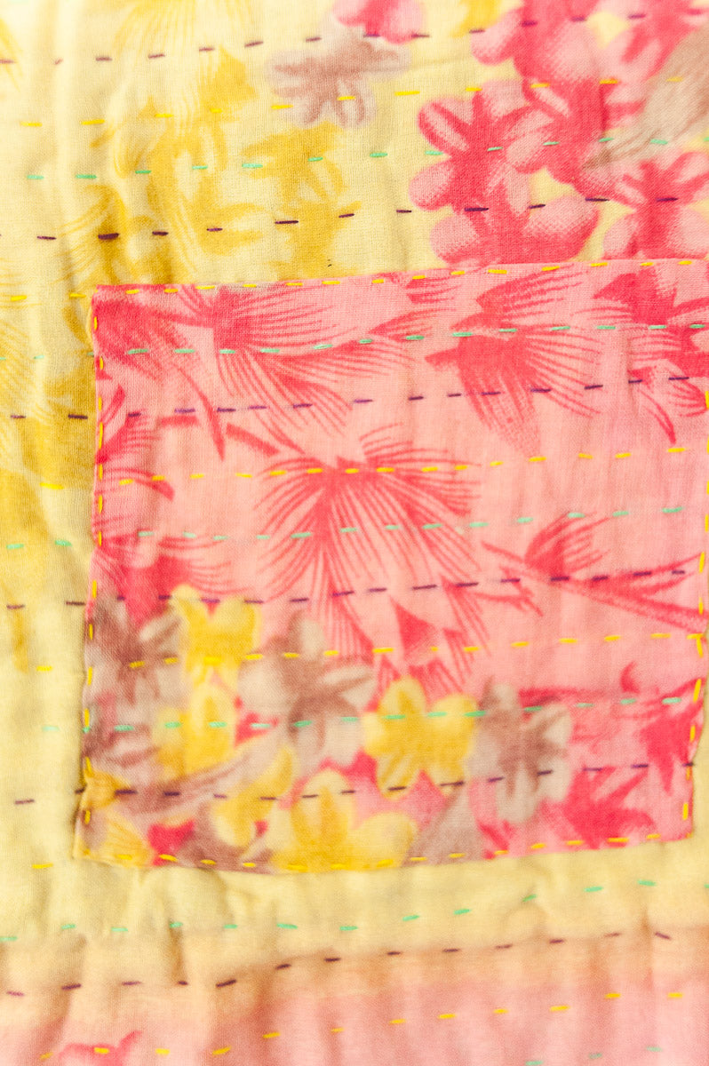 Sugar No. 3 Kantha Baby Blanket