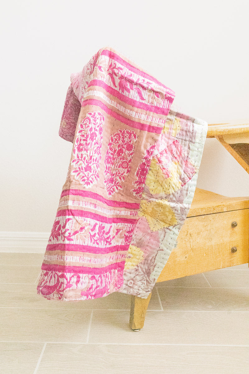 Sugar No. 3 Kantha Baby Blanket