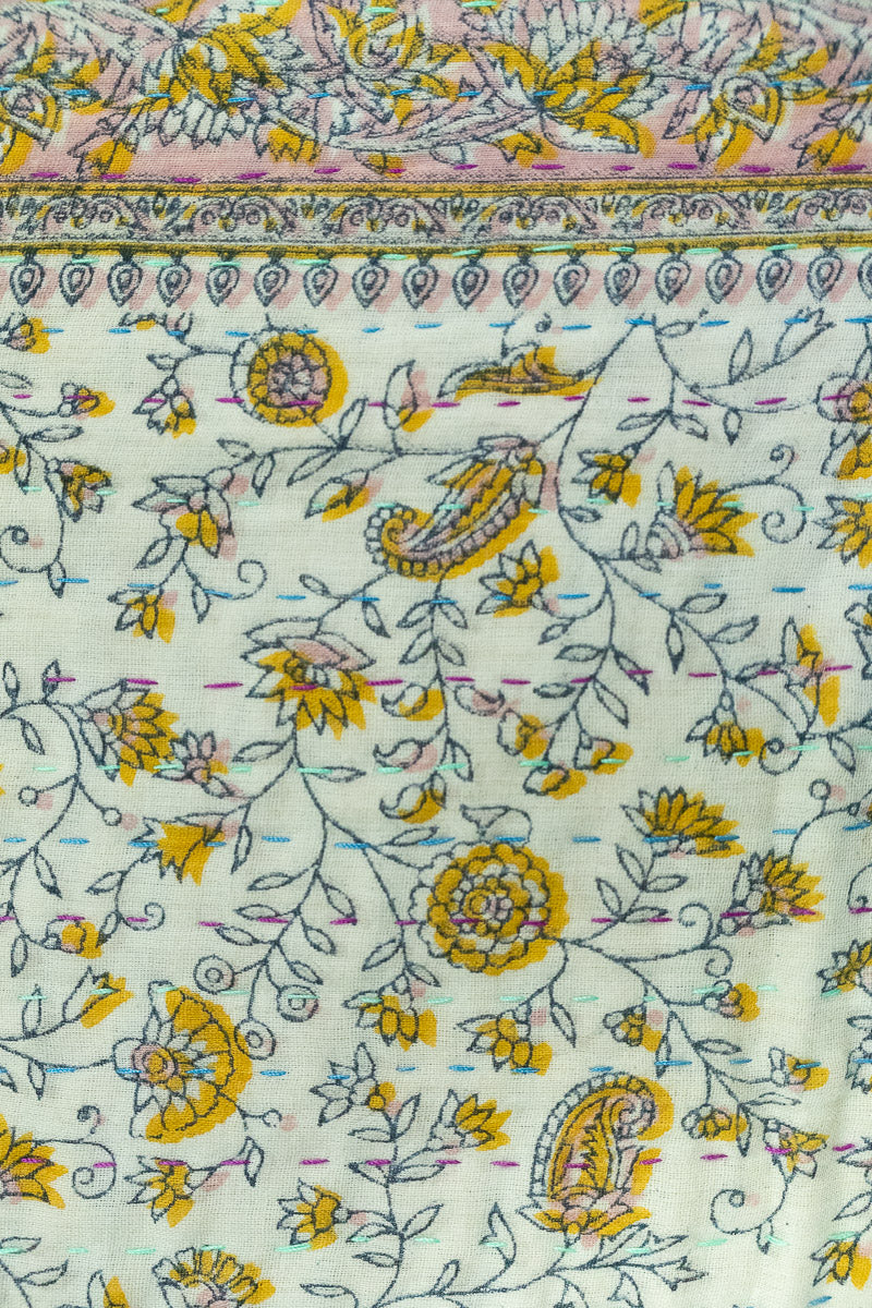 Sweet No. 1 Kantha Baby Blanket