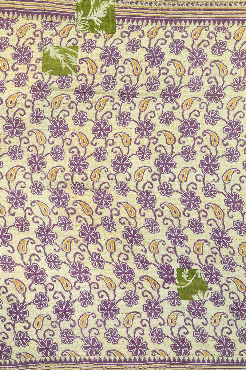 Sweet No. 2 Kantha Baby Blanket