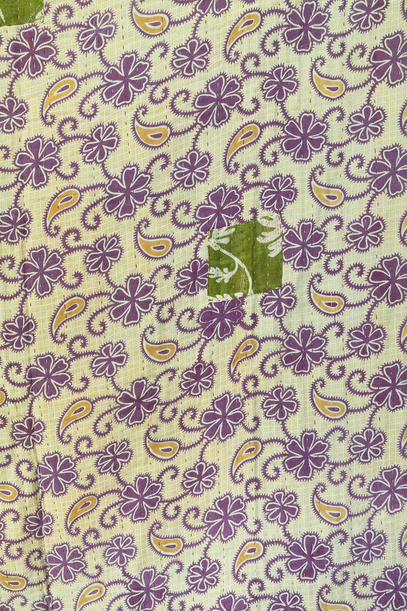 Sweet No. 2 Kantha Baby Blanket