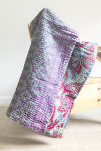 Sweet No. 4 Mini Kantha Blanket