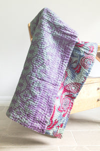 Sweet No. 4 Mini Kantha Blanket