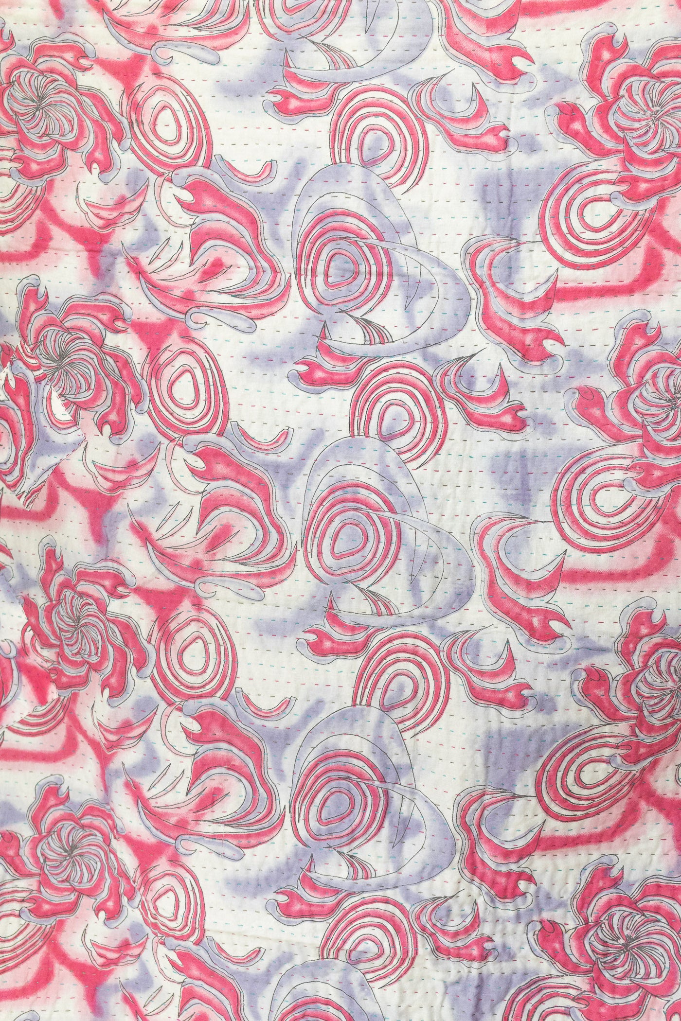 Sweet No. 4 Mini Kantha Blanket