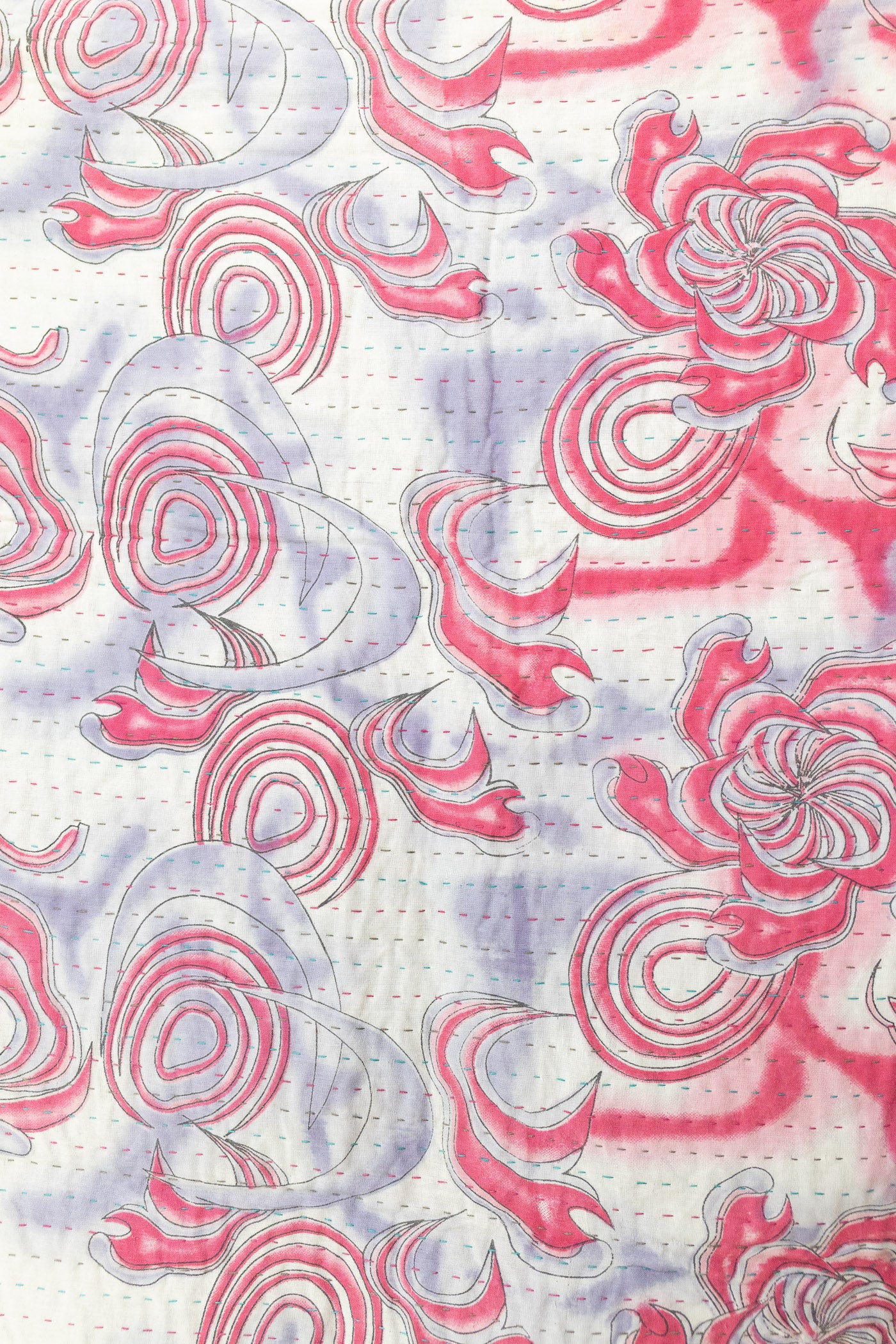 Sweet No. 4 Mini Kantha Blanket