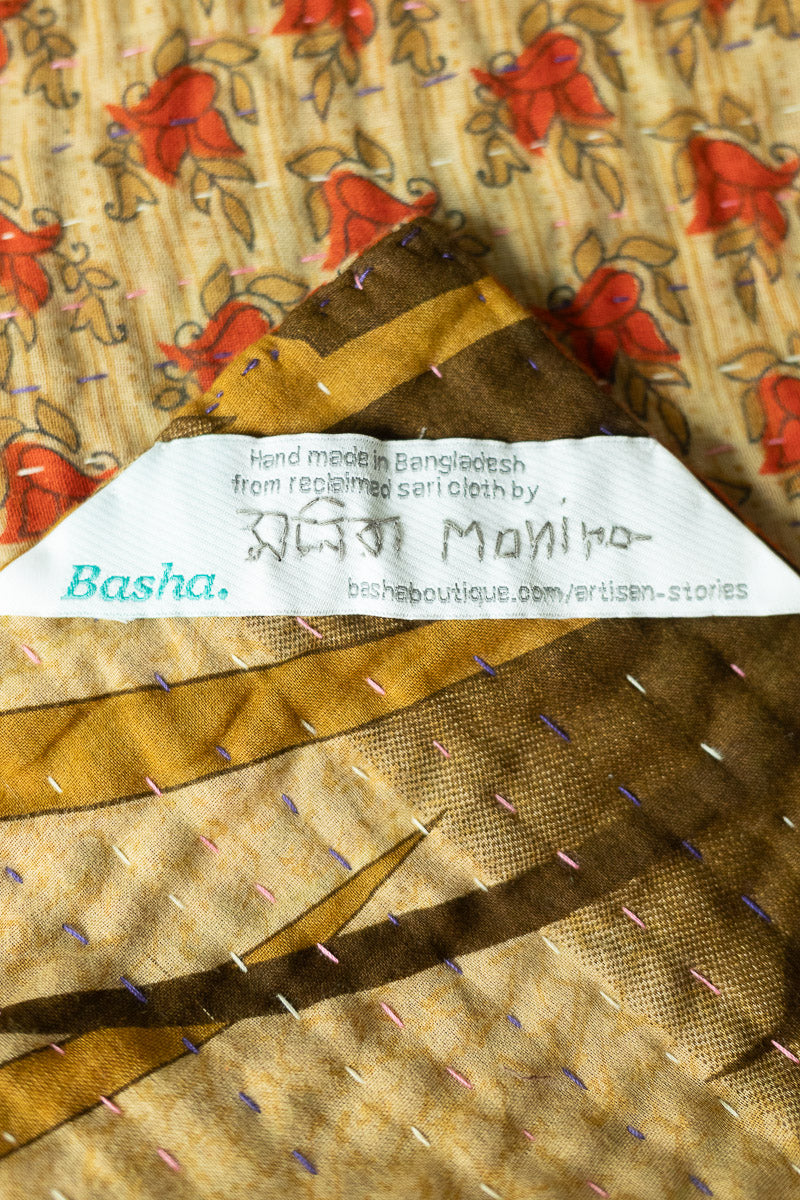 Tender Large Kantha Throw